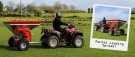 QUAD-X Kunstgjødsel spreder - 320lt kapasitet - Made in UK thumbnail