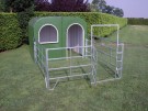 Glassfiber hus - hest thumbnail