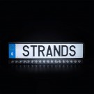 Strands Nuuk E-Line ledbar integrert i skiltbrakett. thumbnail