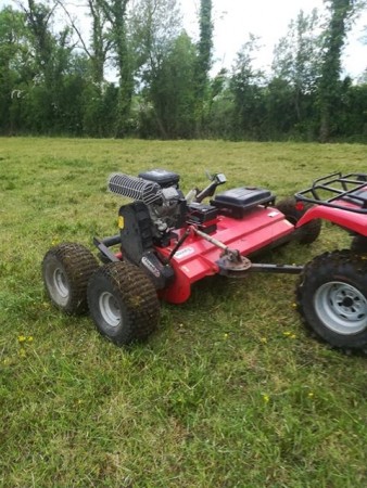 QuadX - POWER kutter 1.3m brede -16hk motor