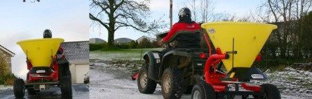 QuadX - Salt/sand spredere