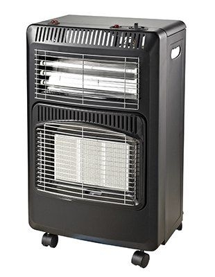 Home-it kombinert gass- og elektrisk varmeovn m/vifte