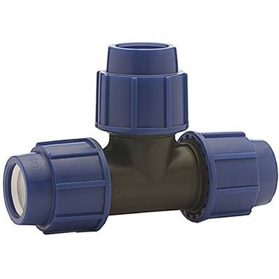 Pp-Pem-Kobling T-Rör T-Rør 20 Mm Plast