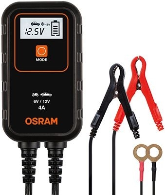 OSRAM Batterilader 9-trinns lader for 6V / 12V ba