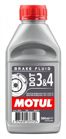 MOTUL DOT 3/4 BRAKE FLUID 0.5L
