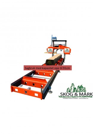 Skog & mark - Sagbruk 91cm - bensin