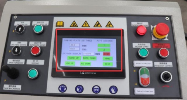 Touch skjerm/ styring